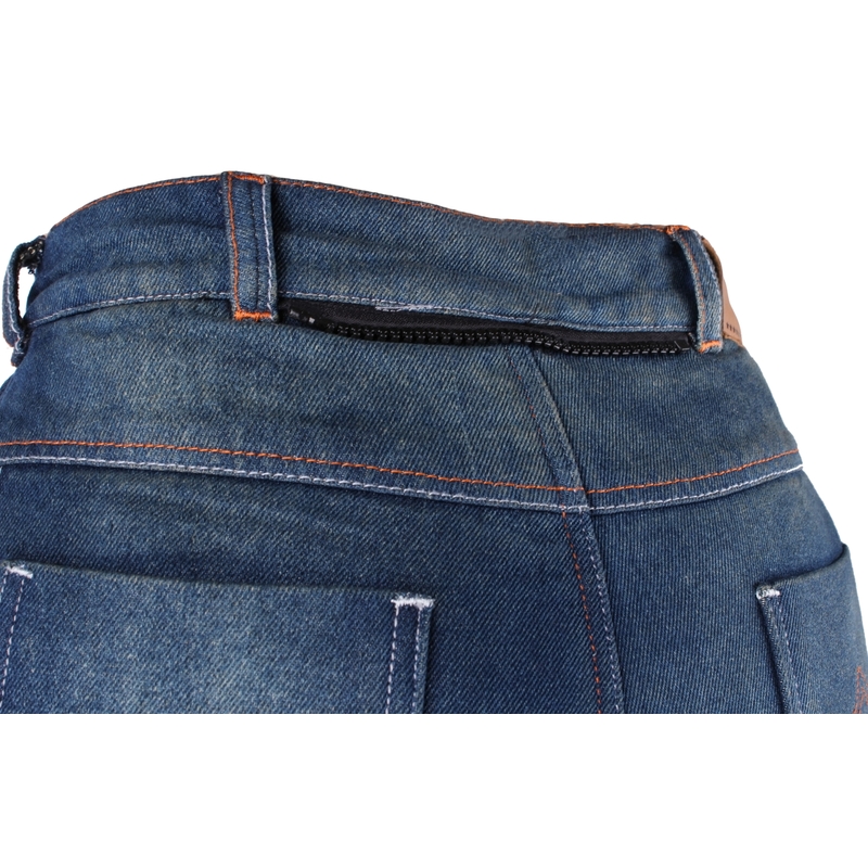 Női motoros farmer Roleff Jeans kék
