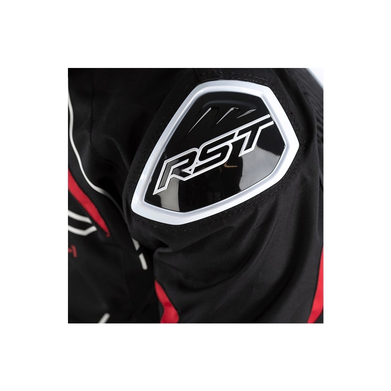 Motoros kabát RST S-1 CE fekete-piros-fehér kiárusítás