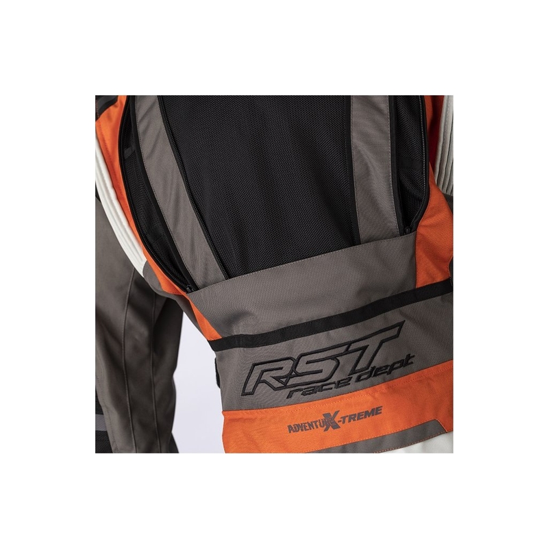 Motoros dzseki RST Pro Series Adventure-Xtreme CE fekete-szürke-ezüst-narancs kiárusítás