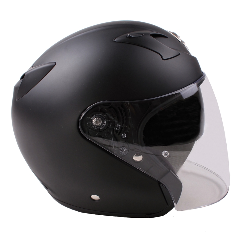 Motoros sisak Scorpion EXO-220 fekete matt kiárusítás