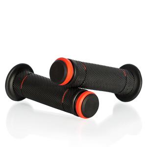 Utcai versenymotor fogantyú MOTION STUFF ADVANCED fekete/piros (full diamond)