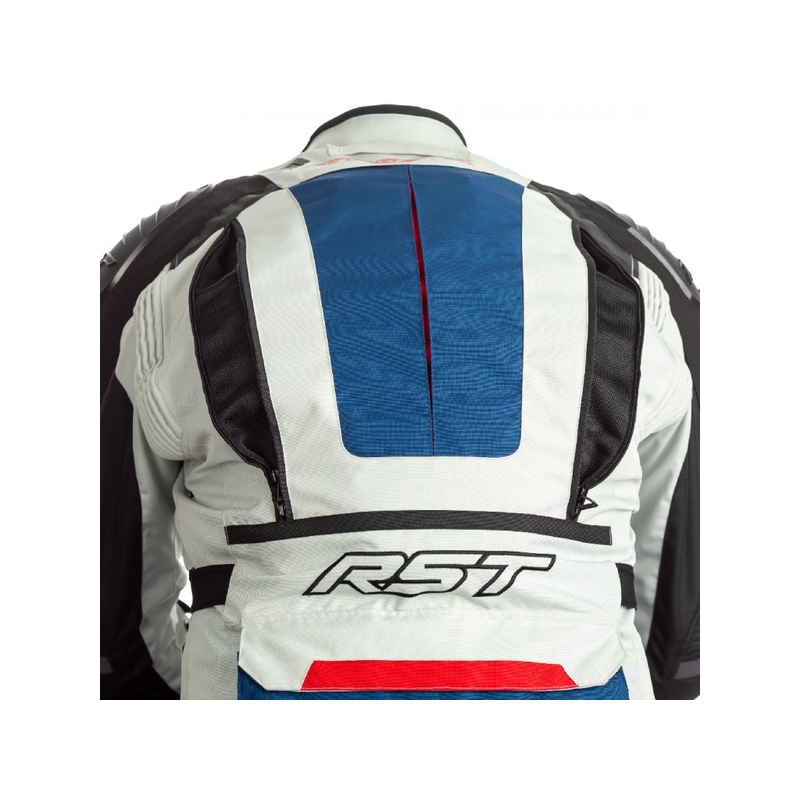 Motoros kabát RST Pro Series Adventure-X CE kék-piros-fehér kiárusítás