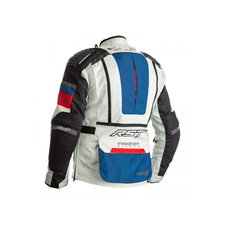 Légzsákos kabát RST Pro Series Adventure-X légzsák CE fehér-piros-kék kiárusítás