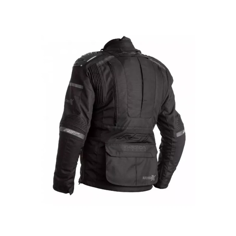 RST Pro Series Adventure-X Airbag CE légzsákos kabát fekete-szürke kiárusítás