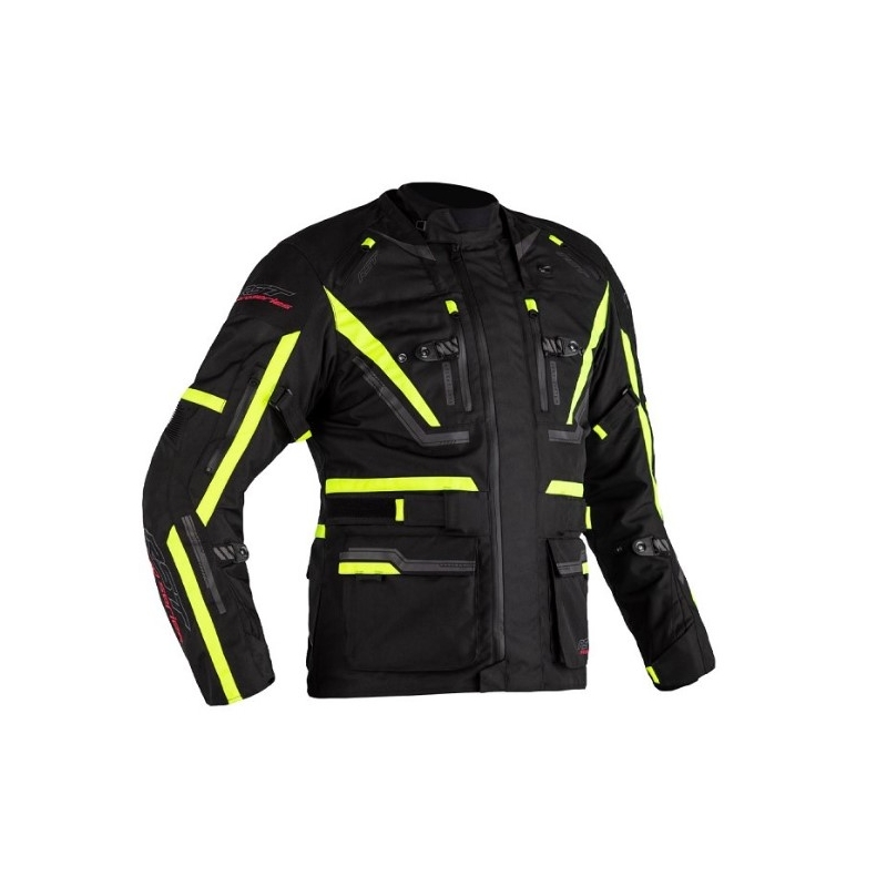 Légzsák kabát RST Pro Series Paragon 6 légzsák CE fekete-fluo sárga kiárusítás