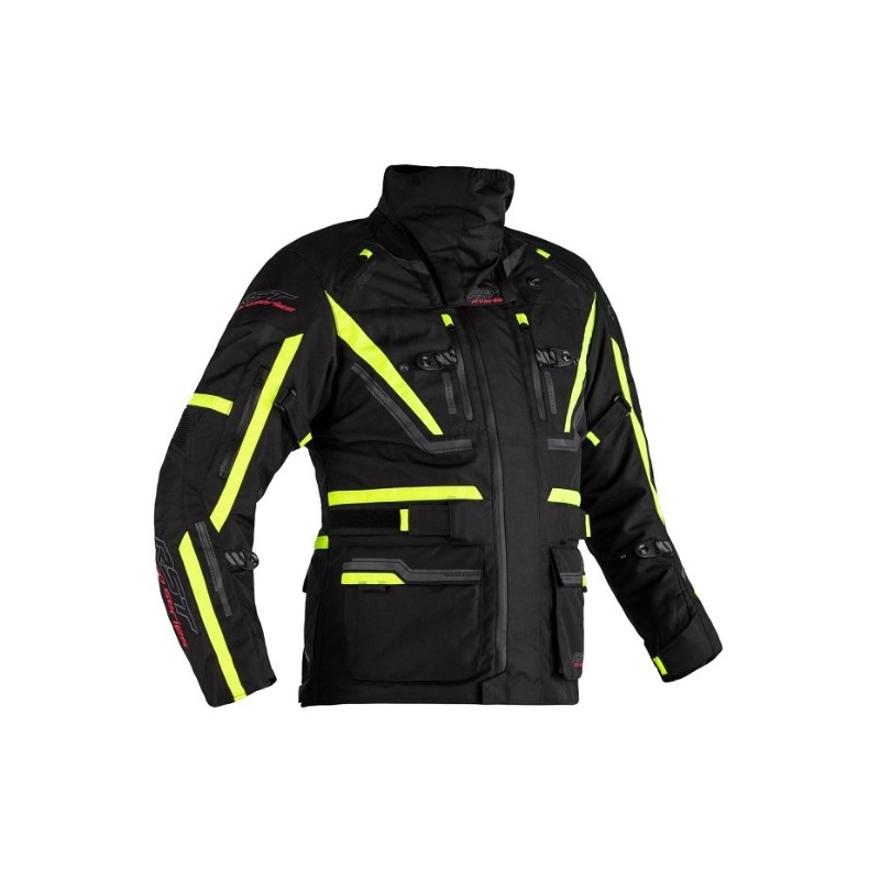 Légzsák kabát RST Pro Series Paragon 6 légzsák CE fekete-fluo sárga kiárusítás