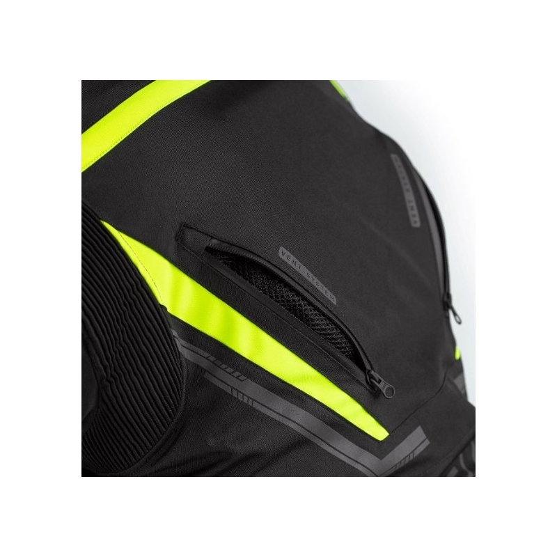 Légzsák kabát RST Pro Series Paragon 6 légzsák CE fekete-fluo sárga kiárusítás