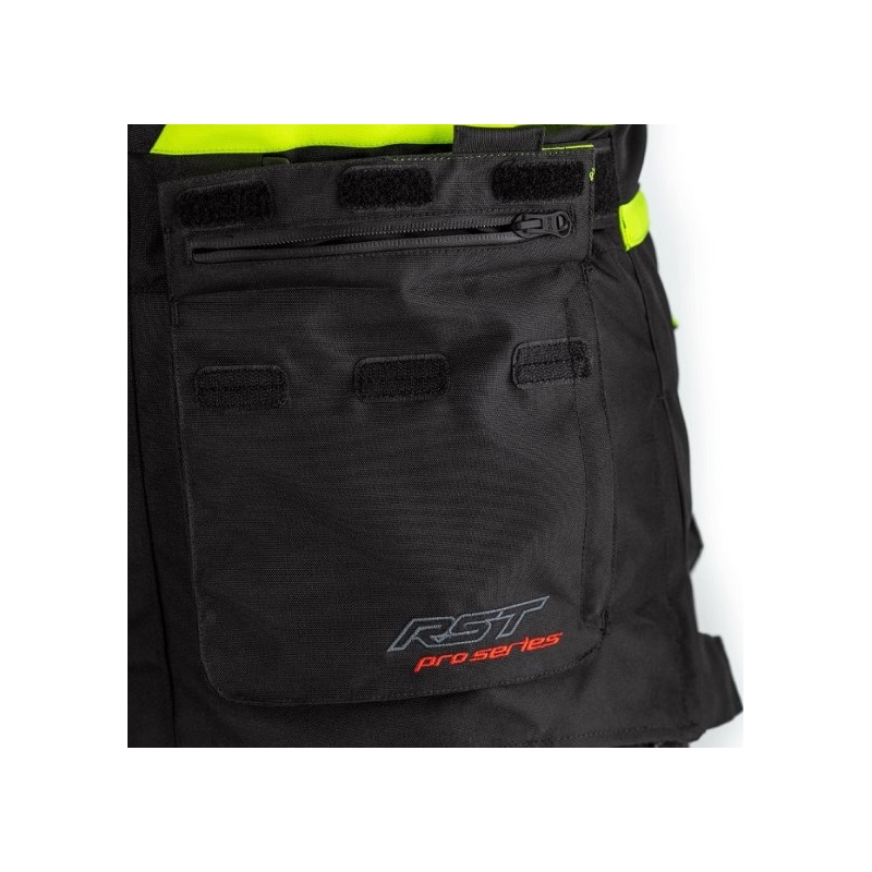 Légzsák kabát RST Pro Series Paragon 6 légzsák CE fekete-fluo sárga kiárusítás
