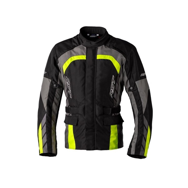 Motoros kabát RST Alpha 5 CE fekete-szürke-fluo sárga kiárusítás