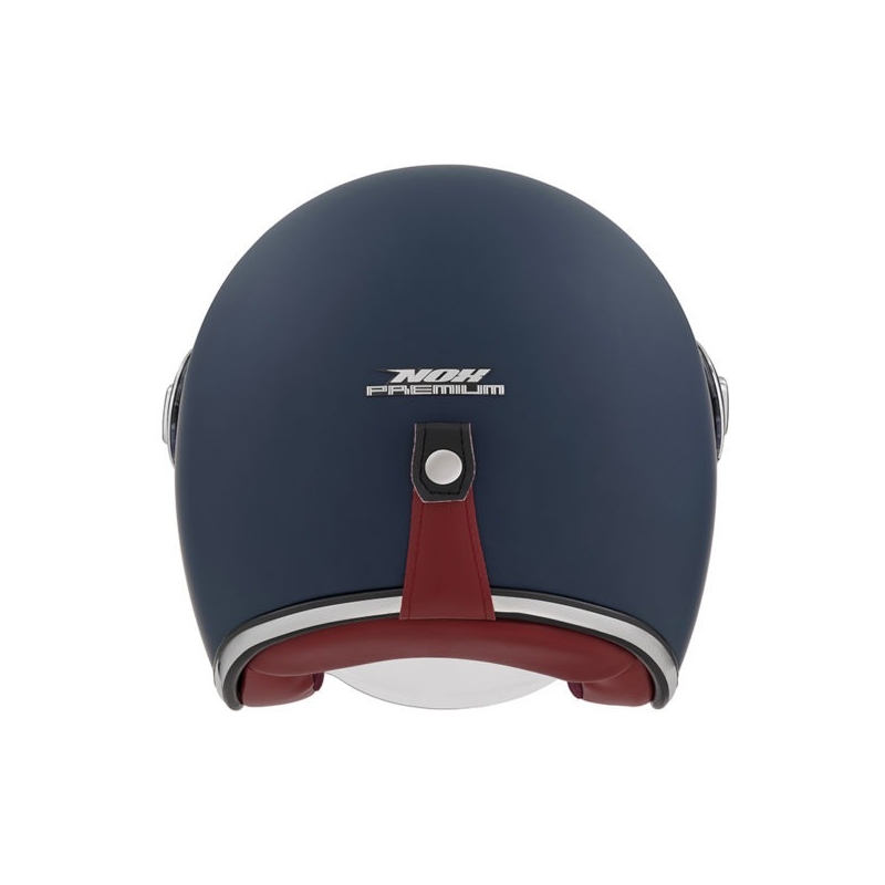 NOX PREMIUM Heritage nyitott motoros bukósisak kék
