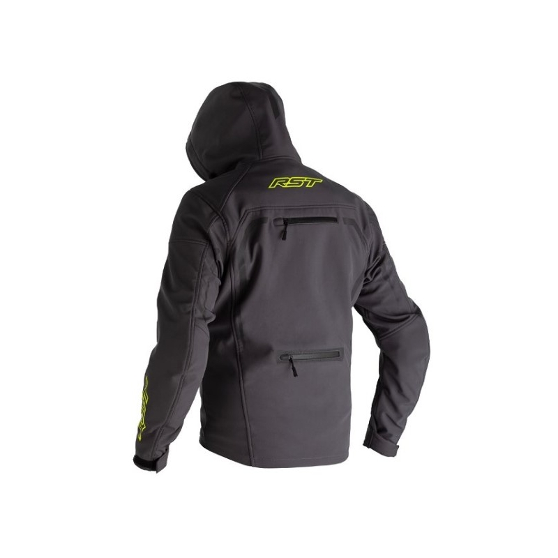 Motorkerékpár kabát RST X Frontline CE szürke-fluo sárga kiárusítás
