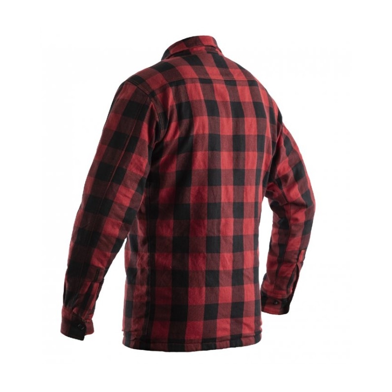 Motorkerékpár ing RST X Lumberjack CE fekete-piros kiárusítás
