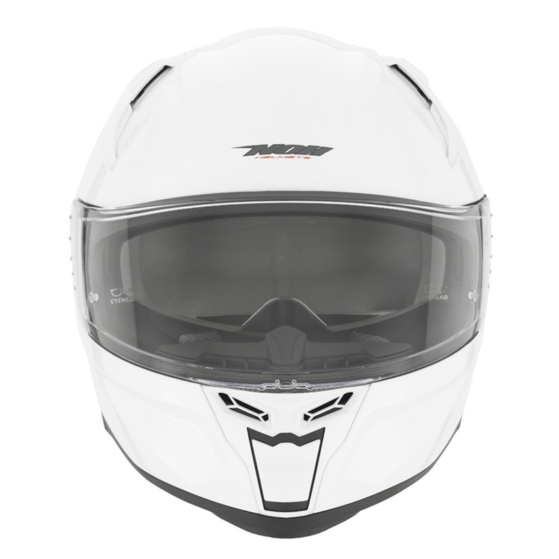 Integrált motorkerékpár sisak NOX N303-S fehér