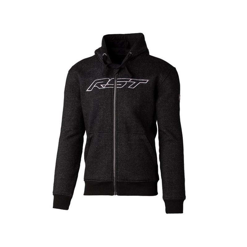 Motorkerékpár pulóver RST X Zip CE fekete kiárusítás