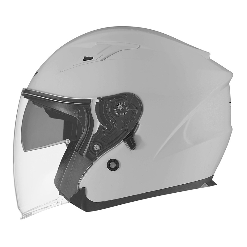 NoX N128 szürke motoros sisak felnyitása
