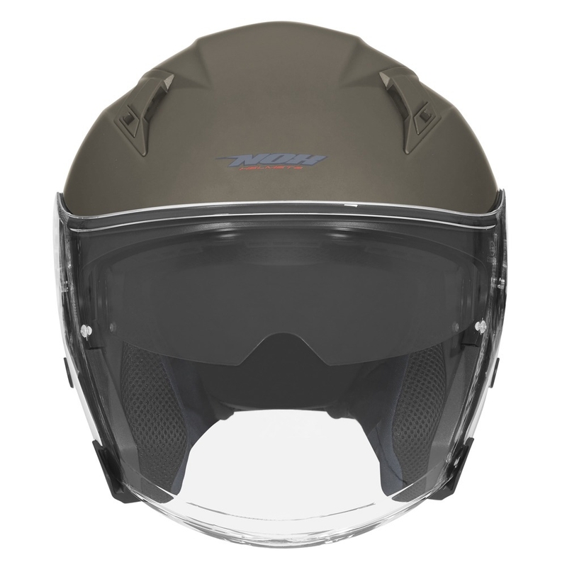 Nyitott sisak a NOX N128 khaki motorkerékpárhoz kiárusítás