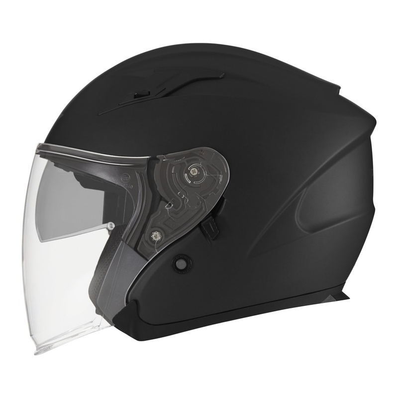 Nyitott motoros sisak NOX N128 fekete matt kiárusítás