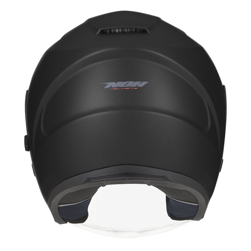 Nyitott motoros sisak NOX N128 fekete matt kiárusítás