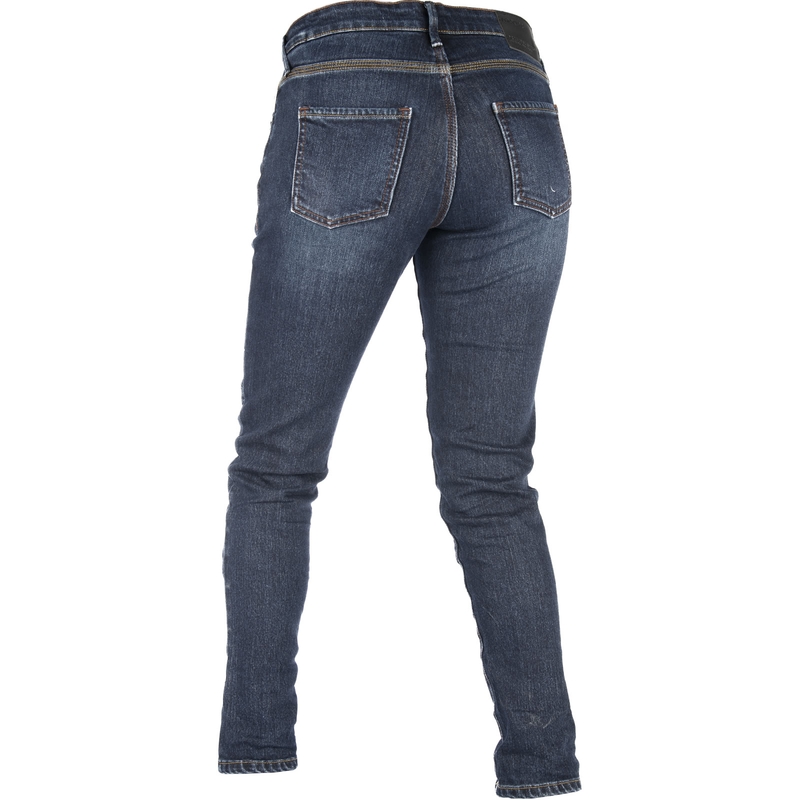 Női motoros farmer Oxford Original Approved Jeans Slim fit mosott kék kiárusítás