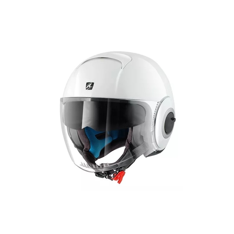Nyitott sisak SHARK NANO Blank fehér