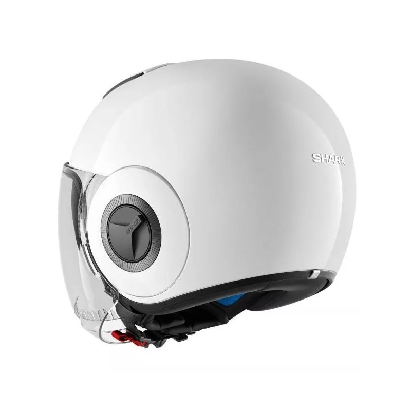Nyitott sisak SHARK NANO Blank fehér
