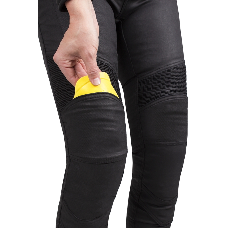 Ozone Roxy női motoros farmernadrág fekete