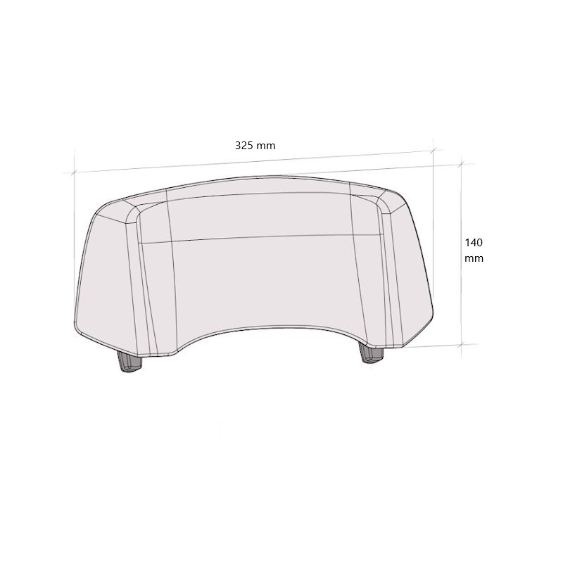 Spare visor PUIG 2.0 áttetsző
