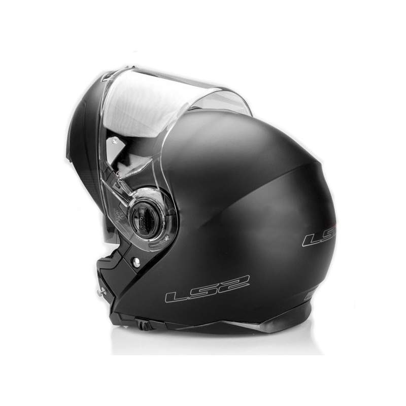 Állból nyíló motoros sisak LS2 FF325 Strobe matt fekete