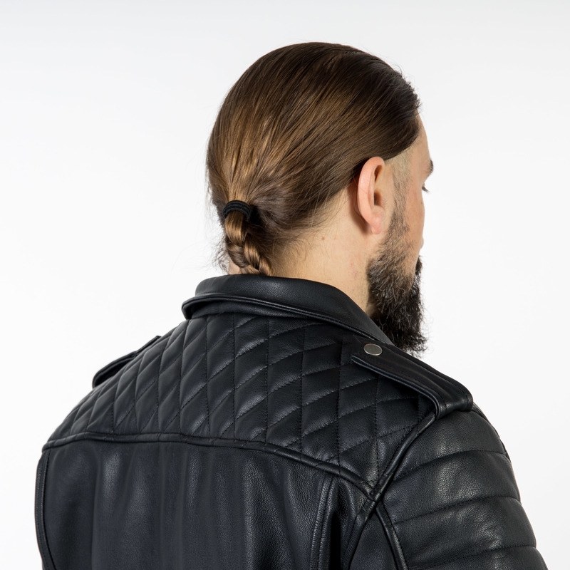 Ozone Ramones Modern motoros kabát fekete kiárusítás