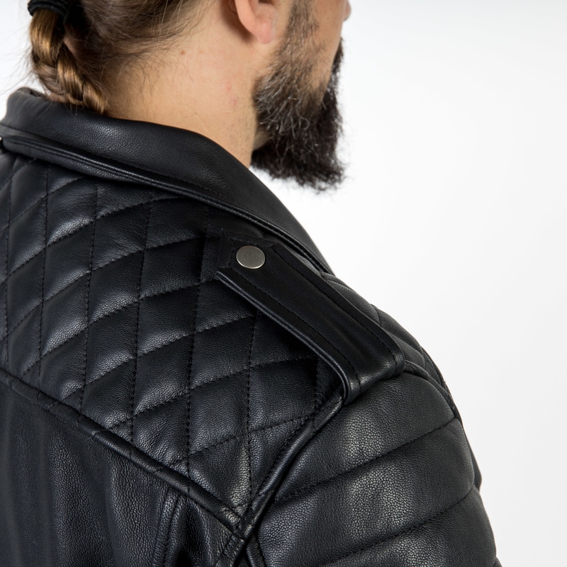Ozone Ramones Modern motoros kabát fekete kiárusítás