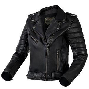 Női kabát motorkerékpárhoz Ózon Ramones Modern fekete