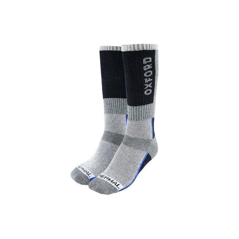 Zokni Oxford Thermal szürke-fekete-kék