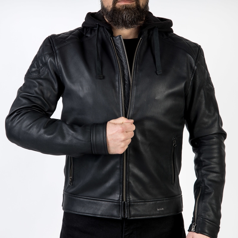 Ozone Striker motoros kabát fekete kiárusítás