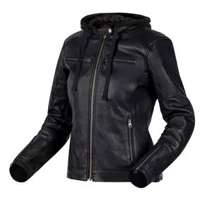 Női kabát motorkerékpárhoz Ozone Striker fekete