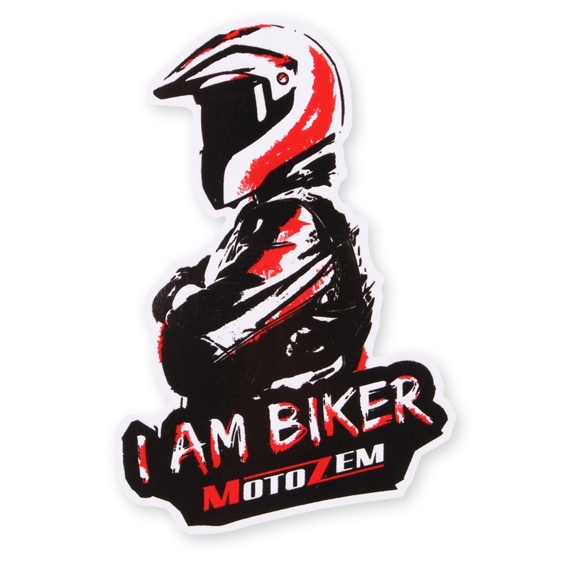 MotoZem matrica I am Biker – Man maxi
