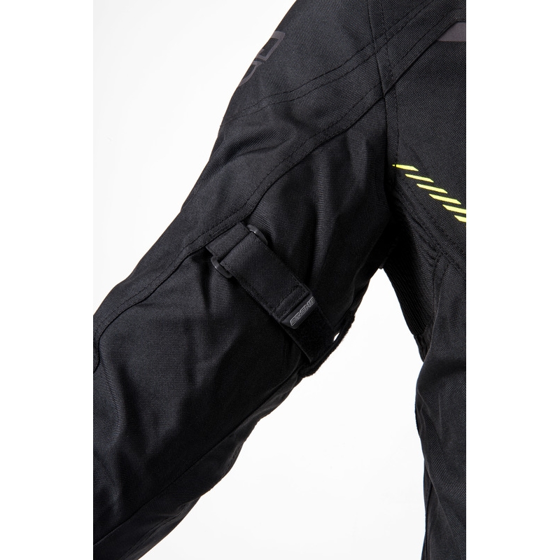 Ozone Delta IV motoros kabát fekete-fluo sárga