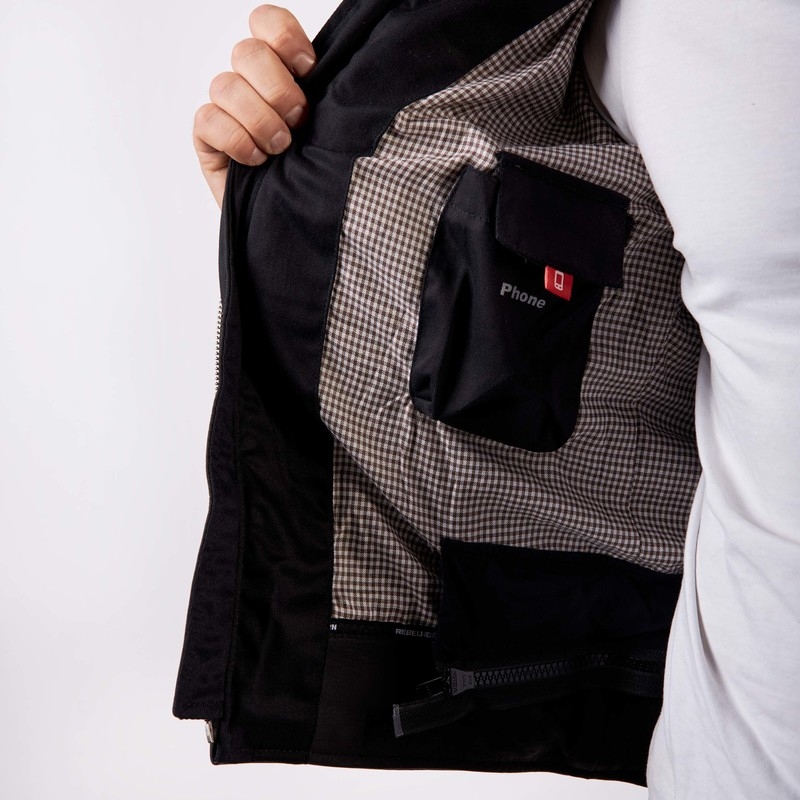 Rebelhorn Hunter Pro fekete motoros dzseki kiárusítás