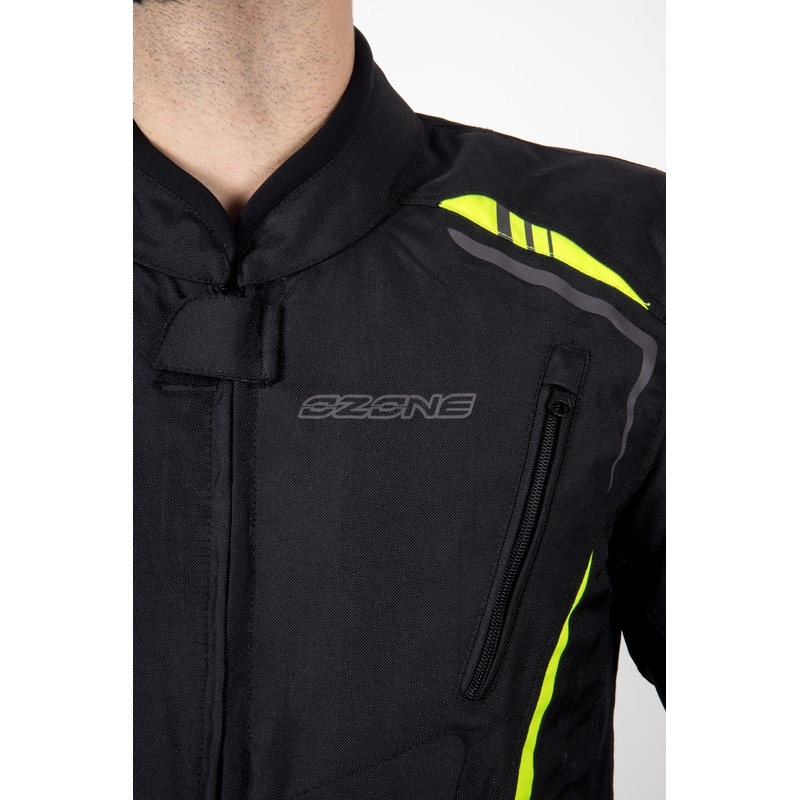 Ozone Pulse motoros kabát fekete-fluo sárga