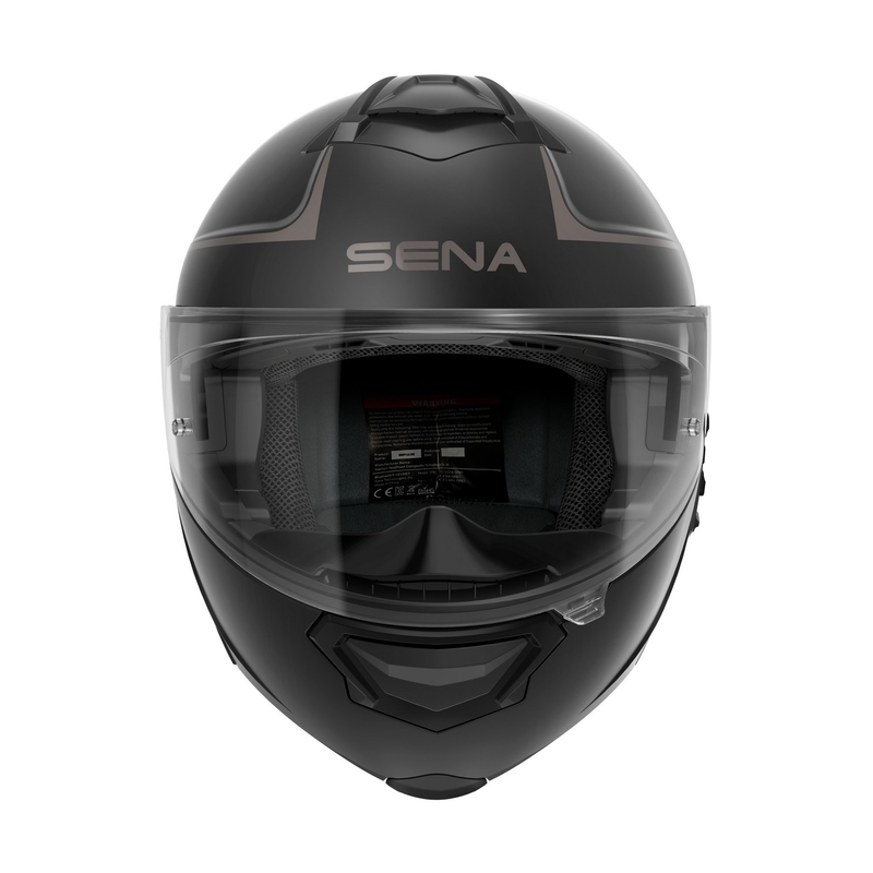 SENA Impulse Mesh headset-ettel felnyitható bukósisak matt fekete