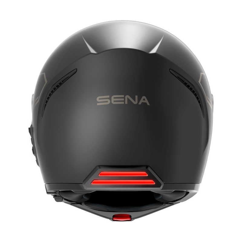 SENA Impulse Mesh headset-ettel felnyitható bukósisak matt fekete