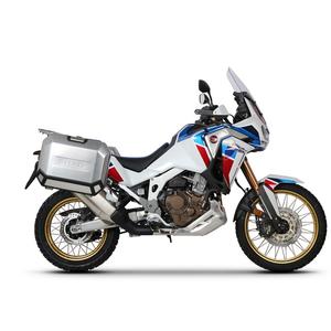 Complete set of 36L / 47L SHAD TERRA aluminum side cases, including mounting kit SHAD HONDA CRF 1100 Africa Twin