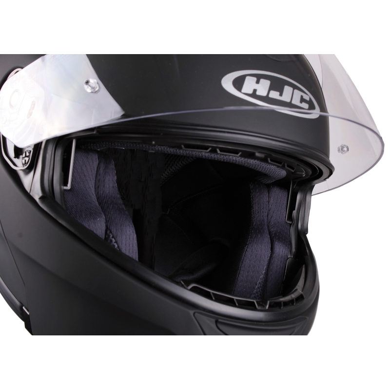 Billenő motoros sisak HJC SY-MAX 3 Rubbertone fekete matt eladó kiárusítás