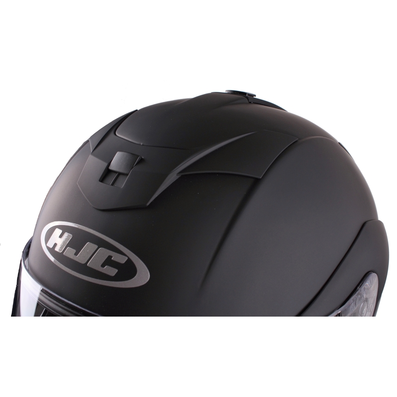 Billenő motoros sisak HJC SY-MAX 3 Rubbertone fekete matt eladó kiárusítás