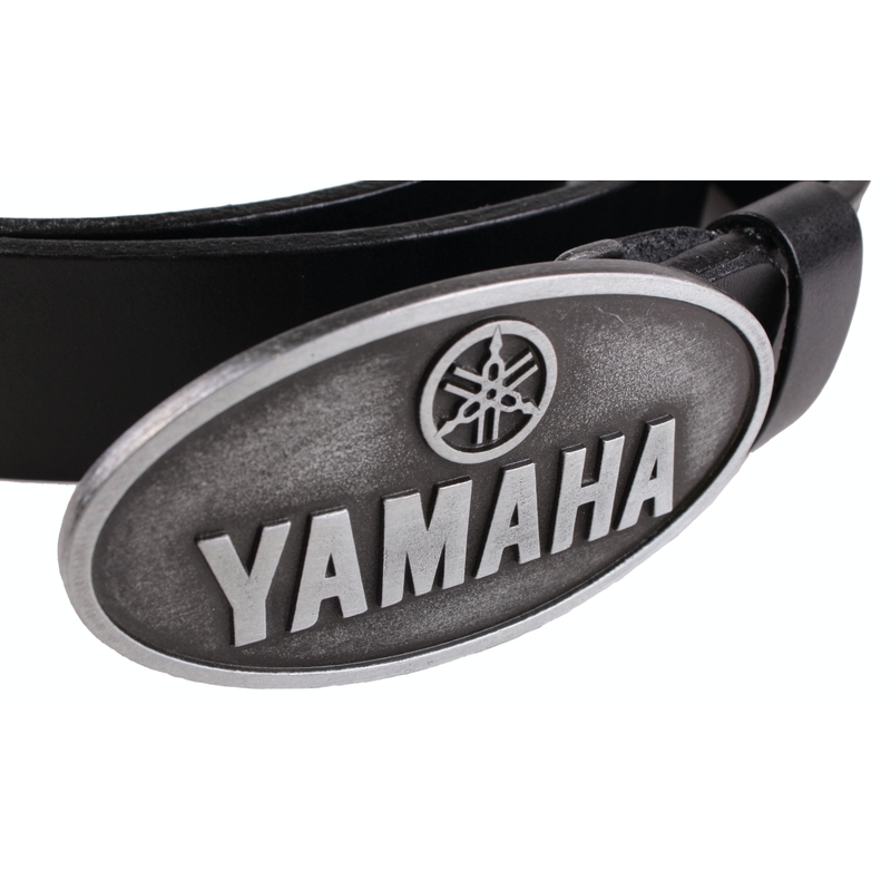 Bőröv Yamaha csattal