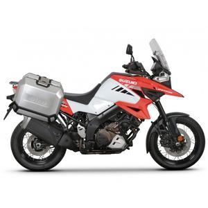 Complete set of 47L / 47L SHAD TERRA aluminum side cases, including mounting kit SHAD SUZUKI DL 1000 V-Strom/ DL 1050 V-Strom