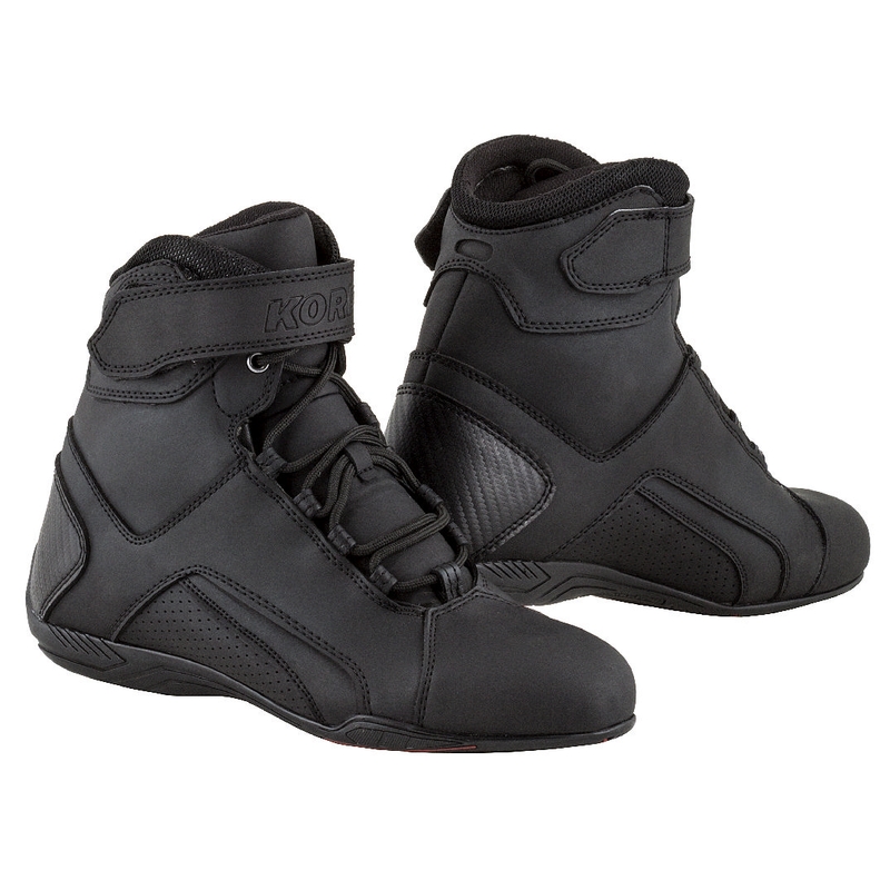 Kore Velcro 2.0 motoros bokacipő fekete - II.minőség