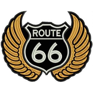 Patch Route szárnyak narancssárga