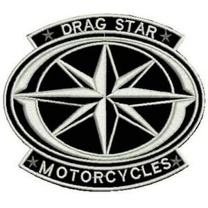 Drag Star Motorcycles Patch - nagy