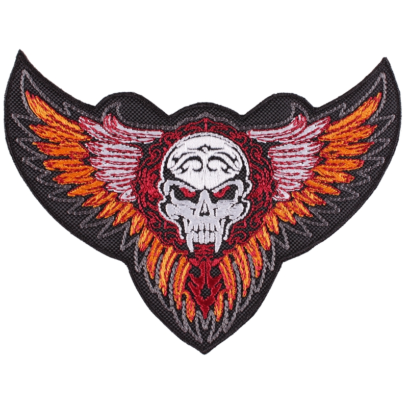 Patch Wings narancssárga díszítéssel