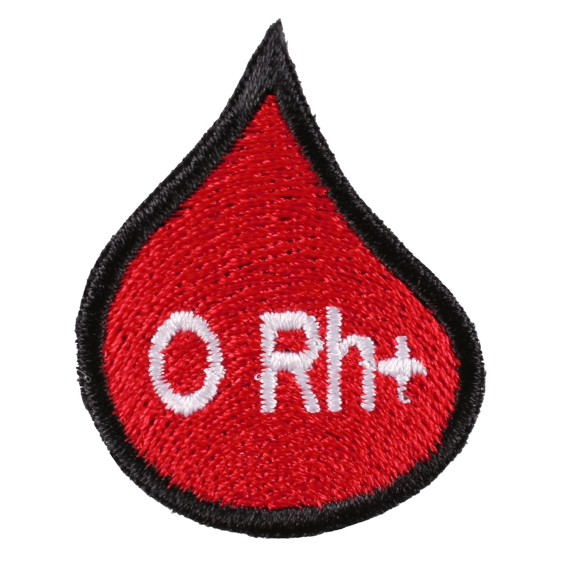 0 Rh+ vércsoport-eséssel rendelkező tapasz